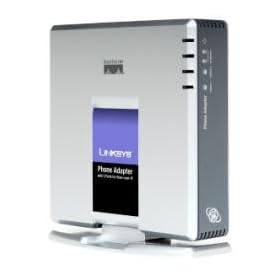 Linksys Internet Phone Adapter with 2 Ports for Voice-over-IP PAP2T - Adaptateur T�l�phone VoIP