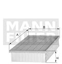 MANN FILTER Luftfilterelement C 1932