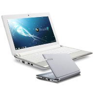 Gateway LT2110u 10.1-Inch White Netbook - Over 8 Hours of Battery Life