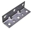 Battalion 1WDJ6 Corner Brace, Steel, 3/4 Wx3 1/2 In L, PK 4