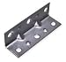 Battalion 1WDJ6 Corner Brace, Steel, 3/4 Wx3 1/2 In L, PK 4