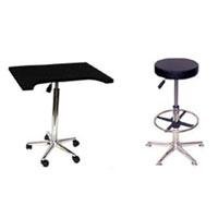 Savage Complete Posing Kit, Pneumatic Posing Stool with Foot Rest & Pneumatic Posing Table. Savage Complete Posing Kit, Pneumatic Posing Stool with Foot Rest & Pneumatic Posing Table.