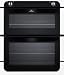 Neww Nw701dowh Built-in Double Electric Oven Dual Grill Whit