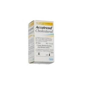Accutrend Instant Plus Cholesterol Test Strips, 25/Vial