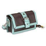 Kodak Fashion Camera Clutch - Aqua/ Brown (8638736)