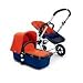 Bugaboo Cameleon Stroller - Dark Blue Base - Orange Fleece