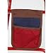 Hangeroos Designer Walker Mini Pockets - Khaki Tan and Navy on Brown - HA-14905