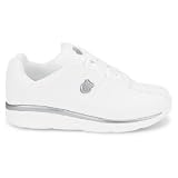 K-Swiss Women's Myrin Shield (White/Plat 6.5 M)