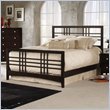 Hillsdale Tiburon Kona Espresso Wood Panel Bed 4 Piece Bedroom Set