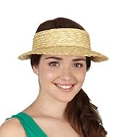 Peak Front Sun Visor Straw Hat