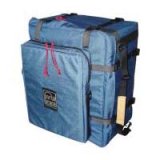 Porta Brace Modular Local Backpack with Removable Front Notebook Pocket, for Medium Sized Video Cameras & Accessories, Blue.