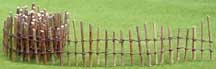Dollhouse Miniature Rustic Twig Fence