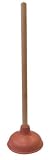 Cobra Products 6-Inch Force Cup Plunger with Wood Handle #00301