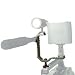 Cheap NRG Tri-Mount Accessory Mount, Holds Three Shoe Mount Video Camcorder Accessories Simultaneously