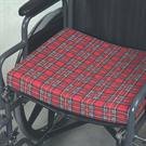 MABIS Natural Pincore Latex Foam Wheelchair Cushions, Polyester/Cotton