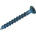 1/4" x 2-3/4" Phillips Head Masonry Blue Tapping Screws