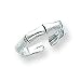 Sterling Silver Antiqued Toe Ring