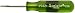 Xcelite P3321 3/32 x 3 1/2 Compact Standard Screwdriver, Green Handle