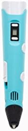Newest 3D Printing Pen 3D Printer Pen for Children--Designer--Artist--Hobbyist with ABS/PLA Filament Material (Blue)