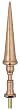 36" Handcrafted "Atlas" Pure Polished Copper Cupola Finial