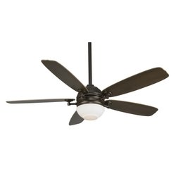 Fanimation Fans FP8000OB 52″ Akira Contemporary Oil-Rubbed Bronze Ceiling Fan w/ Light & Remote