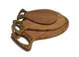 Tru Bamboo 3 Pack of Pineapple Cutting Boards