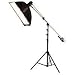 Photogenic StudioMax III AC Traveling Hair Light Boom Arm Kit, with 1 AKC 320 Constant-Color Monolight, 1 HD Stand, 1 Boom Arm, 1 10x24 Soft Box.