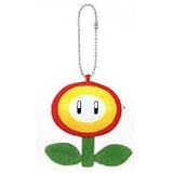 Super Mario Brothers Plush Keychain - Flower