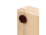 Amerock CM4014-M2 Functional Felt Pads, Brown (5000)