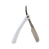 Jatai Feather Artist Club Shaving Razor DX Folding Pearl Handle