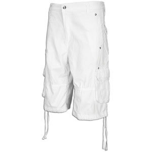 COOGI Cotton Casual Kangaroo Cargo Chino Mens Shorts White Size 34