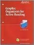 Graphic Organizers for Active Reading with Answer Key (Elements of Literature, Second Course)