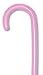 CHILDS PLAY PINK WALKING CANE 30 inch solid wood - from Lorraine's Canes -- Why be boring. When life calls for a cane - Step Out In Style. -- See all our unique canes for kids and adults - click on other products from Lorraines Canes.