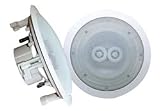 Pyle Home PWRC52 5.25-Inch In-Ceiling Dual-Channel/Voice Coil Weather Proof Speaker