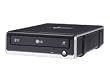 LG GSA E60N Super-Multi - Disk drive - DVD?RW (?R DL) / DVD-RAM - 20x/20x/12x - Hi-Speed USB - external - black