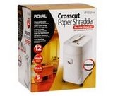 ROYAL 112MX CROSSCUT PAPER SHREDDER