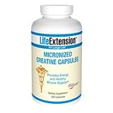 Review Life Extension  / Creatine Capsules Micronized 500 mg - 120 caps., (Life Extension)