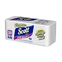 Scott Toilet Paper, 1000 One-Ply Tissues - 20 Rolls