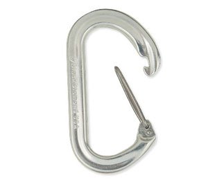 Black Diamond   Oval Wiregate Biner Blem