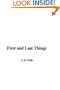 First and Last Things