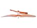 Replacement Red Main Rotor for Mini Infrared Remote Control Electric Helicopter