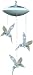 Norwood #3057 Hummingbird Solar Light