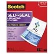 Scotch� Self-Laminating Sheets Letter Size LS854-25G, 9-1/16 Inches x 11-5/8 Inches, 25 Sheets