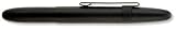 84931 Fisher 400BCLN NAVY LOGO Matte Black BULLET Ballpoint w/clip