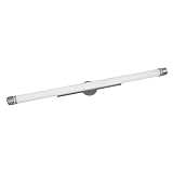 American Fluorescent ARV154SNE5 Aria Vanity, White Acrylic Diffuser with Satin Nickel Ends, 49-Inches 54W