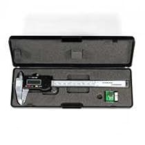 6 Inch LCD Digital Caliper with Extra Battery and Storage Case