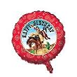 Rodeo Cowboy Happy Birthday Mylar Balloon