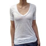 Ladies Burnout V-Neck aa2660