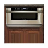 Sharp 30 in, 1,0 cu, ft, Manual Opening Microwave Drawer - KB-6002 LK/LW/LS/KB-6002 LK/LW/LS