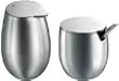 Bodum Columbia Stainless Steel Sugar and Creamer Set